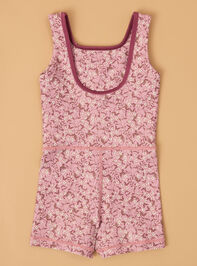 Katie Floral Unitard Detail 2 - AS Kids