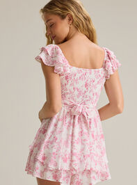 Lainey Double Layered Romper Detail 4 - AS Kids