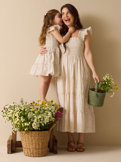 Esme Floral Mama Dress - ALTAR'D STATE KIDS