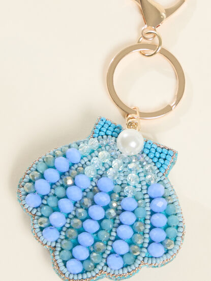 Beaded Shell Bag Charm - AS Kids