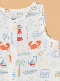 Club Mediterranean Shortie Detail 2 - ALTAR'D STATE KIDS