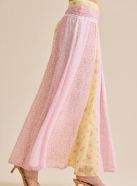 Buttercup Floral Maxi Skirt Detail 5 - ALTAR'D STATE KIDS