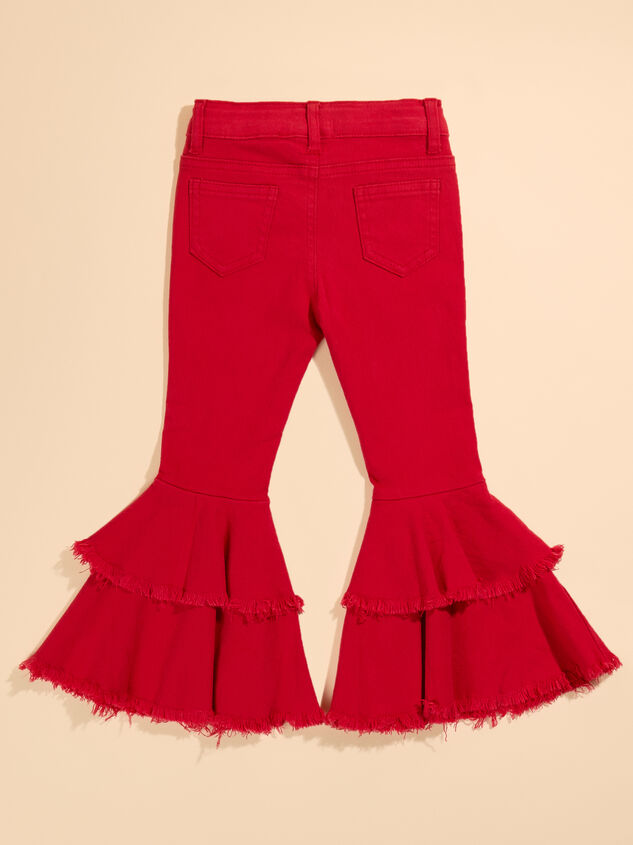 Monica Ruffle Tiered Pant Detail 3 - ALTAR'D STATE KIDS