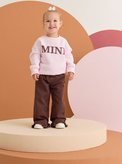 Penelope Polka Dot Mini Sweatshirt - AS Kids