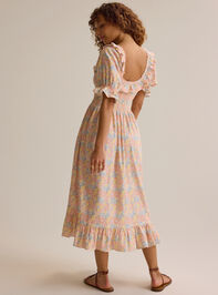 Ember Floral Ruffle Sleeve Mama Dress Detail 5 - ALTAR'D STATE KIDS