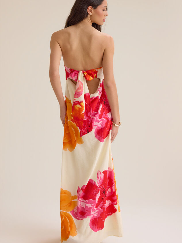 Natalia Strapless Maxi Dress Detail 3 - ALTAR'D STATE KIDS