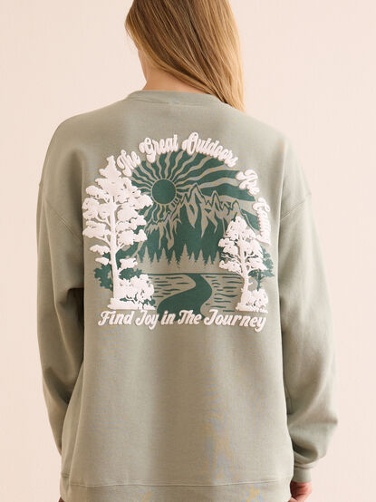 The Great Outdoors Pullover - AS Kids