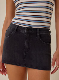 Alena Denim Mini Skort Detail 2 - AS Kids