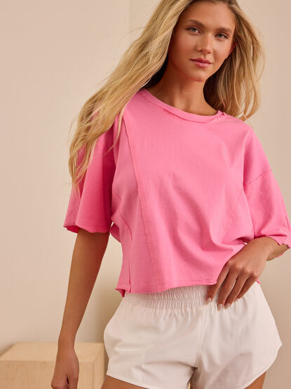 Vinyasa Flow Cropped Tee - ALTAR'D STATE KIDS