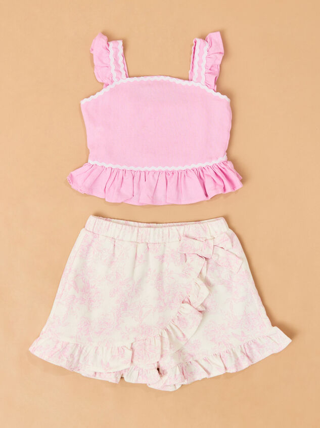 Tylee Ric Rac Top and Shorts Set - ALTAR'D STATE KIDS