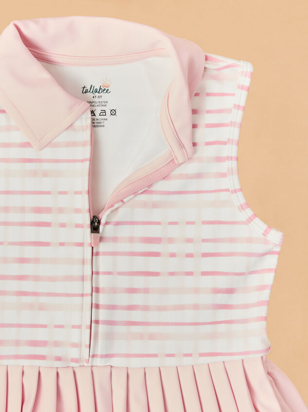 Eva Plaid Polo Dress Detail 3 - ALTAR'D STATE KIDS