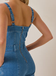 Aveline Denim Jumpsuit Detail 6 - AS Kids