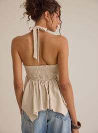 Lexey Backless Halter Tank Detail 6 - ALTAR'D STATE KIDS