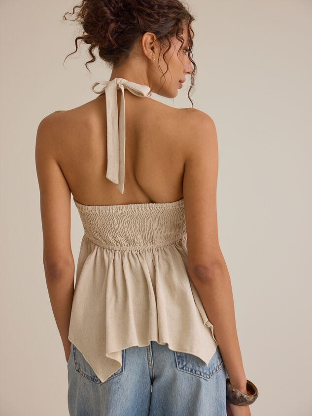 Lexey Backless Halter Tank Detail 6 - ALTAR'D STATE KIDS