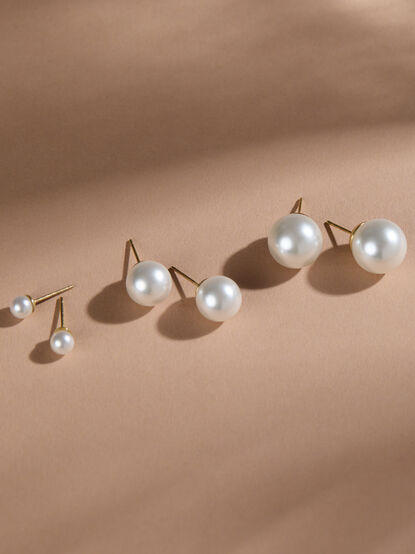 Pearl Studs 3 Pack - ALTAR'D STATE KIDS