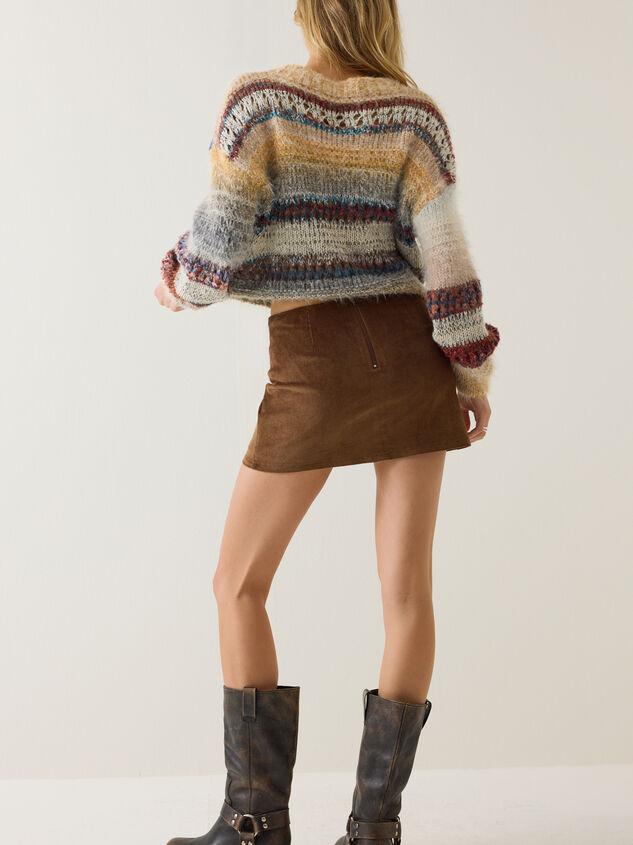 Rena Corduroy Mini Skirt Detail 5 - AS Kids