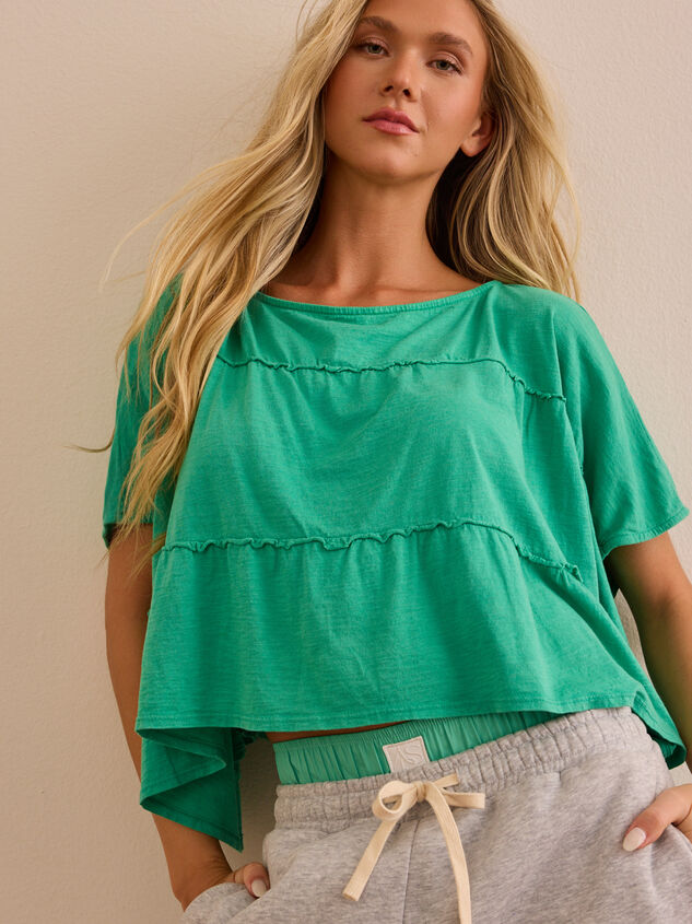 Zen Ruffle Tee Detail 2 - ALTAR'D STATE KIDS