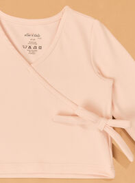 Aurora Ballet Wrap Top Detail 4 - AS Kids