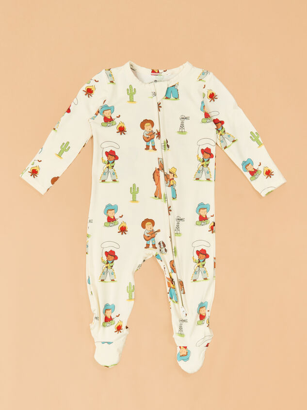 Vintage Cowboy Footie Detail 2 - ALTAR'D STATE KIDS