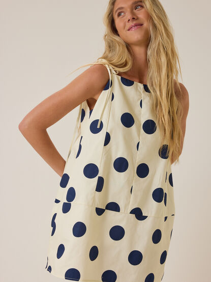 Bayley Polka Dot Mini Dress - AS Kids