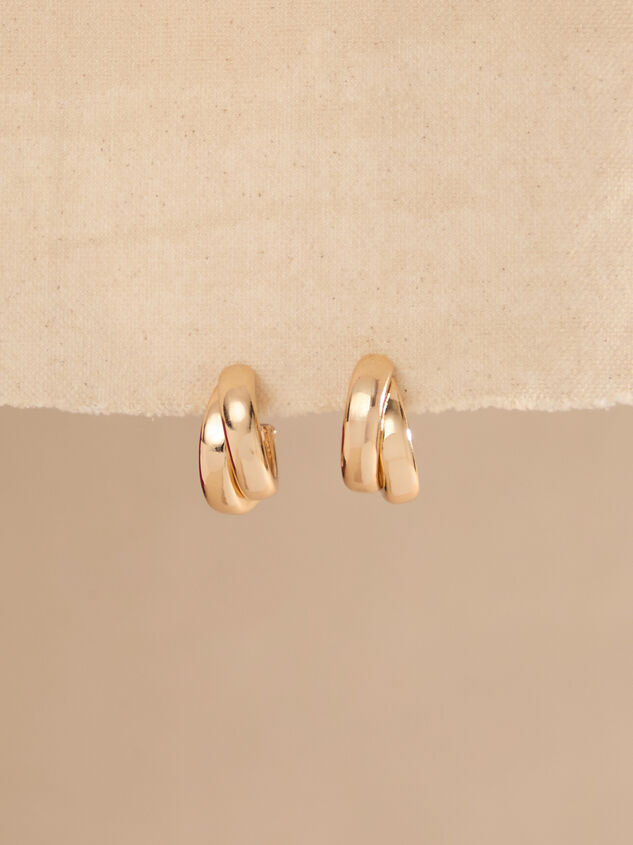 Overlap Hoop Earrings - ALTAR'D STATE KIDS