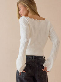 Mari Crochet Sweater Detail 4 - AS Kids