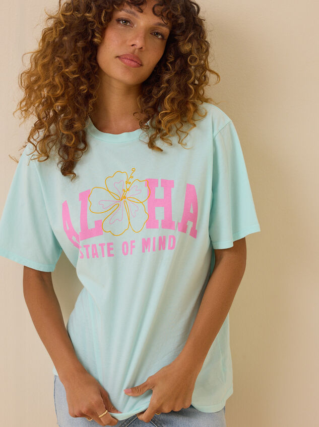 Aloha State of Mind Graphic Tee Detail 2 - ALTAR'D STATE KIDS