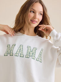 Mama Gingham Pullover Detail 3 - ALTAR'D STATE KIDS