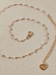 Dainty Pearl Choker Detail 2 - ALTAR'D STATE KIDS