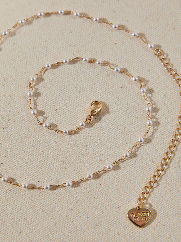 Dainty Pearl Choker Detail 2 - ALTAR'D STATE KIDS