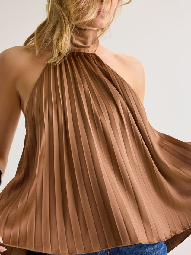 Ellery Halter Tie Blouse Detail 8 - AS Kids