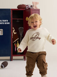 Giorgio Game Day Knit Sweater - AS Kids