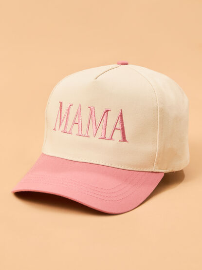 Mama Embroidered Trucker Hat - AS Kids