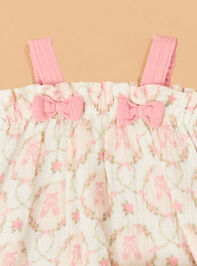 Brielle Bow Dress Detail 2 - ALTAR'D STATE KIDS