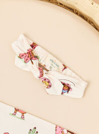 Vintage Cowgirl Swaddle with Headband Detail 4 - ALTAR'D STATE KIDS