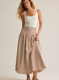 Clover Drop Waist Skirt Detail 5 - AS Kids