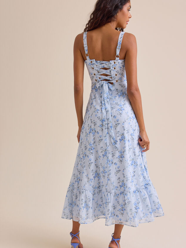 Rowan Floral Maxi Dress Detail 2 - ALTAR'D STATE KIDS