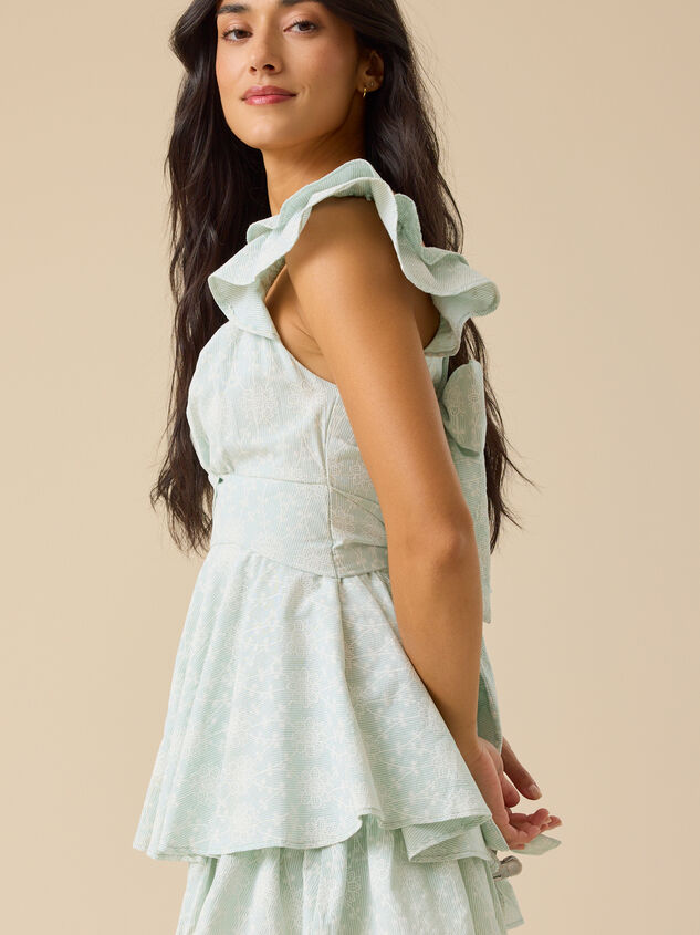 Haisley Double Layered Eyelet Romper Detail 4 - ALTAR'D STATE KIDS