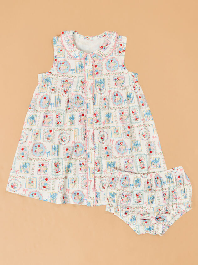 Finley Floral Patchwork Smocked Dress - AS Kids