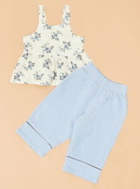 Belle Floral Top and Pant Set - ALTAR'D STATE KIDS