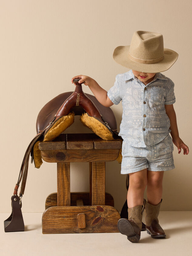 Emery Patchwork Shorts - ALTAR'D STATE KIDS