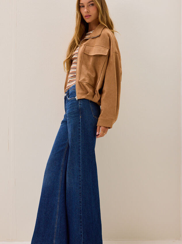 Millie Suede Jacket Detail 3 - AS Kids