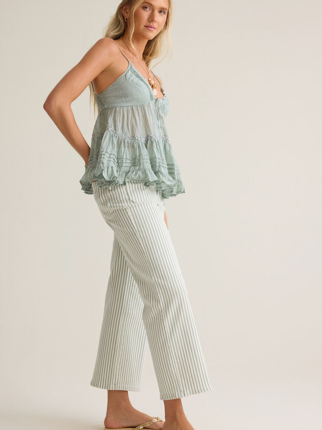 Willow Stripe Pants Detail 4 - AS Kids