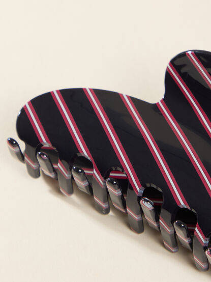 Navy Red Claw Clip - ALTAR'D STATE KIDS