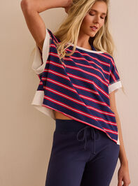 Sprint Stripe Tee Detail 4 - ALTAR'D STATE KIDS