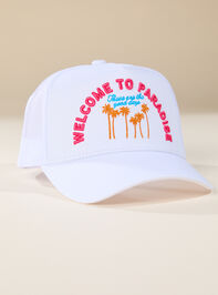 Welcome To Paradise Trucker Hat - ALTAR'D STATE KIDS