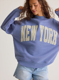 New York Mock Neck Pullover - AS Kids