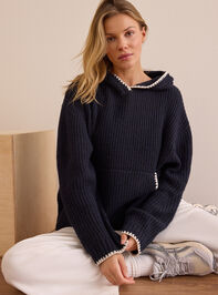 Weekend Wander Knit Hoodie Detail 6 - AS Kids