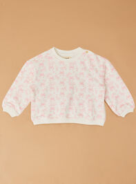 Ava Bow Toile Pullover - ALTAR'D STATE KIDS
