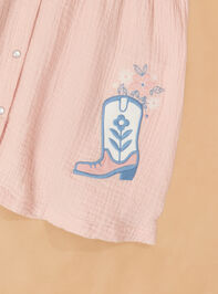 Winnie Western Dress Detail 6 - ALTAR'D STATE KIDS